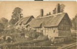 Britain – United Kingdom – Ann Hathaway's Cottage, Stratford-on-Avon, Early 1900s Unused Postcard [P4529] - Stratford Upon Avon