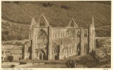 Britain – United Kingdom – Tintern Abbey From Chapel Hill, 1920s Used Postcard [P4539] - Andere & Zonder Classificatie