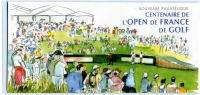 BLOC Souvenir N° 13 Centenaire De L'Open De France De Golf - Bloques Souvenir