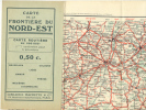 Carte De La Frontière Nord-Est - Edition Française (sf46) - Wegenkaarten