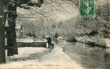 CPA 45 MONTARGIS LE DEVERSOIRE EN HIVERS 1906 - Montargis