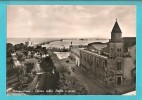 MANFREDONIA CHIESA DELLA STELLA E PORTO CARTOLINA FORMATO GRANDE VIAGGIATA NEL 1964 - Manfredonia