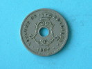 1907 FR / 5 Cent - Morin 279 ( Uncleaned - For Grade, Please See Photo ) !! - 5 Centimes