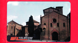 Nuova - MNH - ITALIA - Scheda Telefonica Golden 739 - Linee D´Italia - Emilia Romagna - Basilica Di S. Stefano - Bologna - Public Practical Advertising