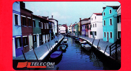 Nuova - MNH - ITALIA - Scheda Telefonica - Telecom - Golden 738 - Linee D´Italia - Veneto - Isola Di Burano - Venezia - Openbaar Getekend