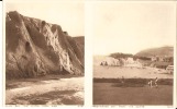 ALUM BAY, The Cliffs From Pier - FRESHWATER BAY From Cliffs (carte Bon état) - Altri & Non Classificati