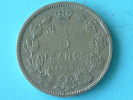 1933 FR - UN BELGA / Morin 388b ( For Grade, Please See Photo ) !! - 5 Frank & 1 Belga