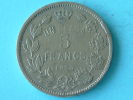 1933 FR - UN BELGA / Morin 388b ( For Grade, Please See Photo ) !! - 5 Francs & 1 Belga