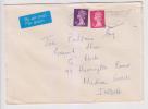 Catchet " John Grooms 125 Yrs With Disabled People" Air Mail Cover, Airmail, Handicap, Health, Great Britain, India 1991 - Entiers Postaux