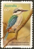 AUSTRALIA - DIECUT - USED 2010 60c Kingfishers - Red-Backed Kingfisher - Bird - Used Stamps