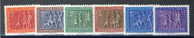 LUXEMBOURG MNH** MICHEL 517/22 CARITAS 1953 - Neufs