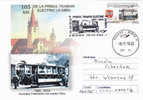 Tram.Tramway 1905 In Sibiu Cover Obliteration Concordante 2010 Roamania. - Tranvías