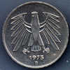 Allemagne 5 Marks 1975 D Ttb - 5 Marchi