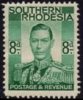 Southern Rhodesia - 1937 KGVI 8d MH* - Südrhodesien (...-1964)