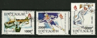 ● VIETNAM - 1991 - OLIMPIADI - N. 1240 / 42  Usati - Cat. ? € - Lotto N. 547 - Winter 1992: Albertville