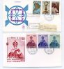 VATICAN - 4 F.D.C. ANNÉE 1968 - B/TB - Used Stamps