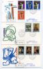 VATICAN - 7 F.D.C. ANNÉE 1971 - B/TB - Used Stamps