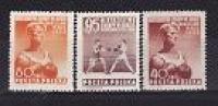 Pologne 1953  -  Yv. No.706-8 Neufs** - Neufs