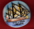 13399-fregate Du XVIII Eme Siecle.voilier.porcelaine - Bateaux