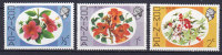 Dominica 1975 Mi. 457-59 Flowers Blumen MNH** / MH* - Dominique (...-1978)