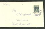 REGISTERED EXHIBITION COVER  WYSTAWA  MAREK 50f. WARSZAWA   3.V.1919 - Storia Postale