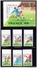 T)1997,LAOS,SET(6), 1998 WORLD CUP SOCCER CHAMPIONSHIPS,FRANCE,WITH S/SHEET,MNH,SCN 1341-1346,1347 - 1998 – Frankrijk