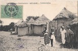 Haute Guinée TOUMANEA Cases Du Village  Bien  Timbrée Excellent état - Guinée