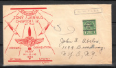 American Airmail Soc. Cashet With Precancel Stamp Usual Edge Bumps From Mail Stream Lot 263 - Storia Postale