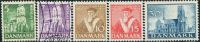 NE1073 Denmark 1936 Religious Reform Church 4v Mint Stamp+ 1v Used Stamp MLH - Nuovi