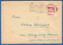 Deutschland; Bizone MiNr. 85; Nürnberg 1948 - Briefe U. Dokumente