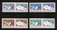 POLAND SOLIDARNOSC 1988 20TH ANNIV OF PRAGUE REVOLUTION 4 MS (SOLID 0699/1008) - Vignettes Solidarnosc