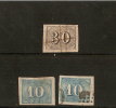 BRESIL 1850 /66 N* 13 / 19/ Avec Charniere - Used Stamps