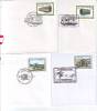 210ay: Tag Der Briefmarke FDCs 2002- 2005 Komplett - Storia Postale