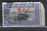 AP312 - SOUDAN 1950 ,  Servizio Gibbons N. O64 Used - Sudan (1954-...)