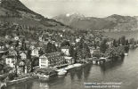 BECKENRIED AM VIERWALDSTATTERSEE  HOTEL NIDWALDNERHOF MIT PILATUS - Beckenried