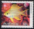 Australia 2010 Fishes Of The Reef 60c Golden Damsel Perf 13 Used - Oblitérés