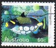 Australia 2010 Fishes Of The Reef 60c Clown Triggerfish Perf 13 Used - Usati