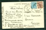 Cap Affranchie Par Timbres D´algérie Ovblitéré Béni Saf En 1929   - AC6006 - Cartas & Documentos