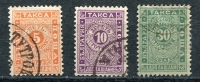 Bulgaria 1896 Mi 13-5 Used Numerical - Used Stamps