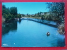 V6-72-sarthe-malicorne-le Barrage--barques ---pecheurs - Malicorne Sur Sarthe