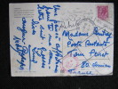 4-1018 Italie Venise France Non Réclamé Cad Heurodateur ROUGE Amiens Tour Perret 2 Cad Poste Restant 1972 - Usados