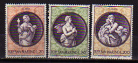 Noël. Tableaux De Raphaël.  Yv.# 746/48 .  3 T-p Neufs ** - Unused Stamps