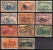 Columbian Exposition Issue. Used. Scott 230-240. United States 1893. Value $412.7 - Used Stamps
