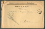 Lettre En Franchise à En-tête Communale De L´Administration D'ANDRIMONT, Sc DISON Du 25-V-1916 Vers Verviers + Censure D - Unclassified