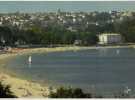 CPM     29      CROZON MORGAT      1985        LA PLAGE        VUE AERIENNE - Morgat