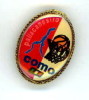 PALLACANESTRO COMO DISTINTIVO VETRIFICATO 1980 - Basketbal