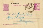 3554  Entero Postal, SADABA, 1933, Zaragoza,, República Española, - 1931-....