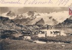 - Paysage De Montagne, Elevage - La Baignde Des Vaches Fraiche 1909 (sauf Timbre) - Crías