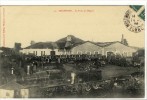 Carte Postale Ancienne Migennes - Le Parc Du Dépot - Chemin De Fer, Trains - Migennes