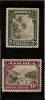 JAMAICA 1932 2d & 6d SG 111, 113 MOUNTED MINT  Cat £70 - Jamaica (...-1961)